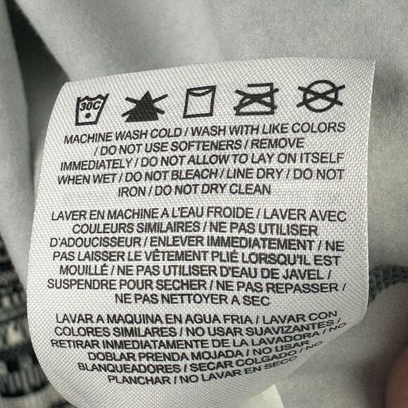 Nike Pro Hyperwarm Top Womens L Black Gray Bit 1/2 Zip Thumbholes Run Dri-Fit - Picture 14 of 15